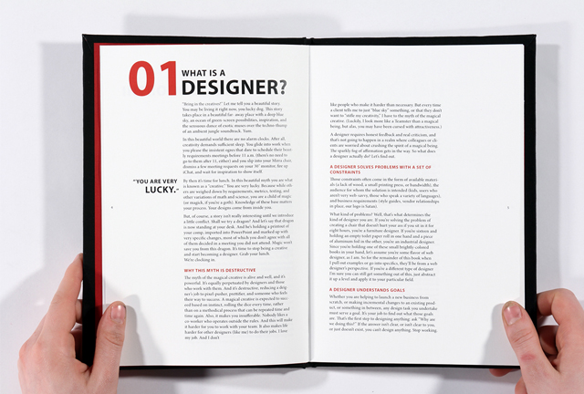 Design Is A Job book spread