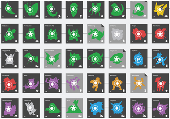 100 Pokemon Cards poster and app